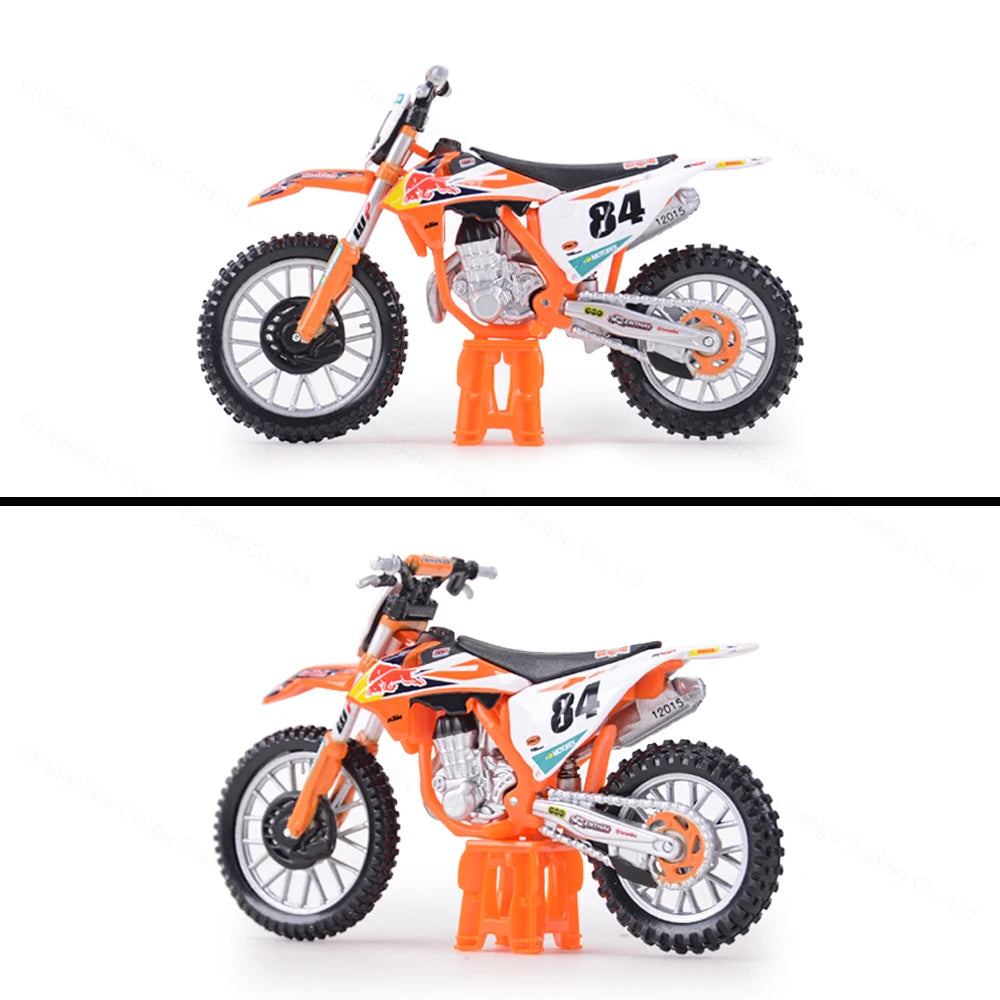 1:18 Scale KTM 450 SX-F Diecast Dirtbike