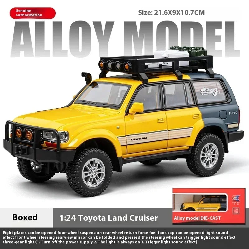 1:24 Scale Land Cruiser LC80 Diecast 4WD