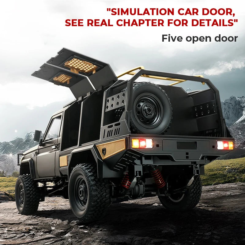 1:12 Scale Landcruiser 79 Remote Control Rock Climber 4WD