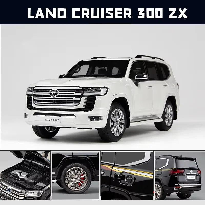 1:18 Scale Toyota Land Cruiser LC300 Diecast 4WD