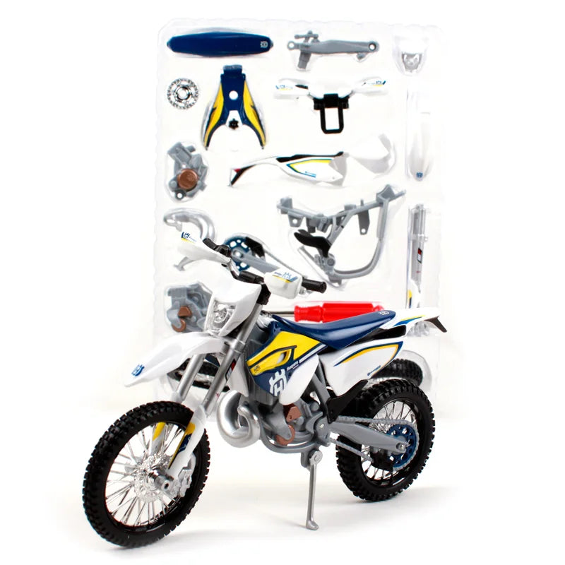 1:12 Scale Maisto Husqvarna FE 501 Assembly Diecast Dirtbike