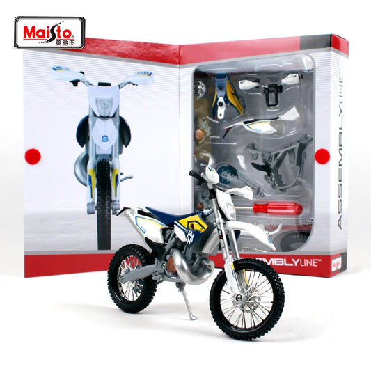 1:12 Scale Maisto Husqvarna FE 501 Assembly Diecast Dirtbike