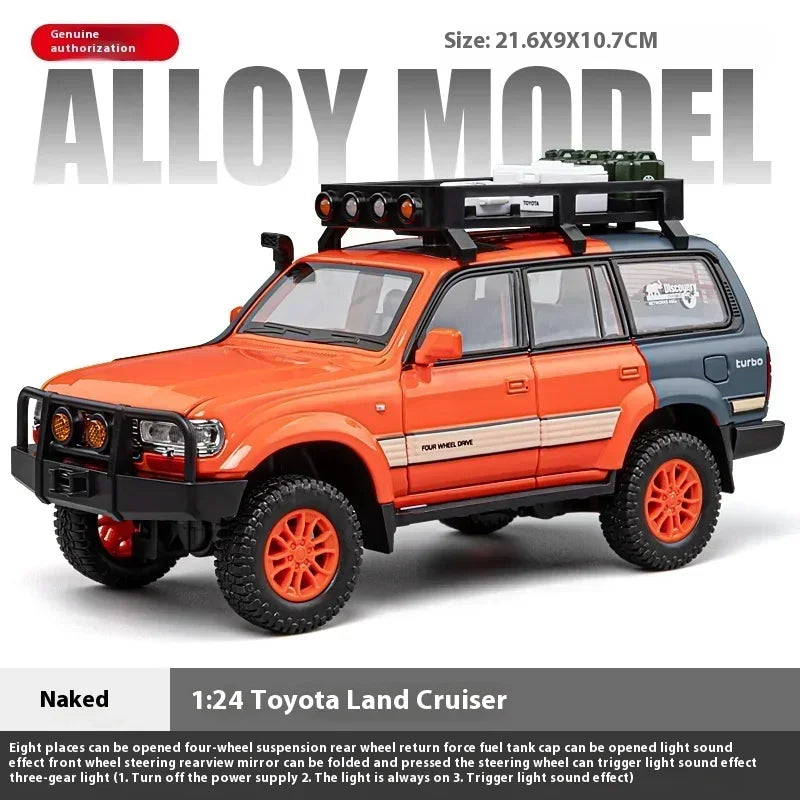 1:24 Scale Land Cruiser LC80 Diecast 4WD