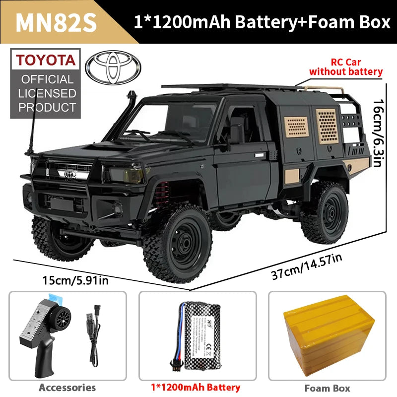 1:12 Scale Landcruiser 79 Remote Control Rock Climber 4WD