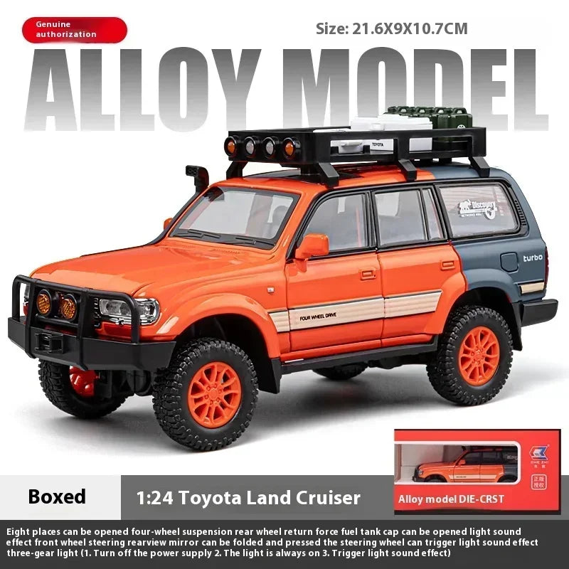 1:24 Scale Land Cruiser LC80 Diecast 4WD