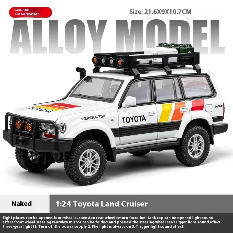 1:24 Scale Land Cruiser LC80 Diecast 4WD