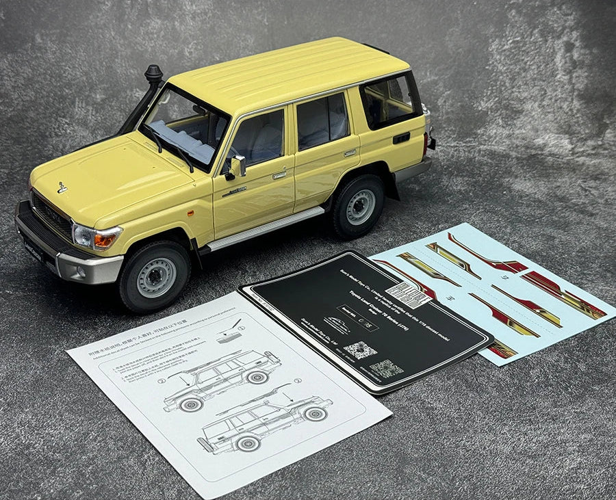 1:18 Scale Land Cruiser 76 Diecast 4WD