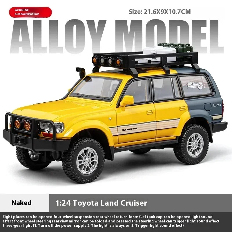 1:24 Scale Land Cruiser LC80 Diecast 4WD
